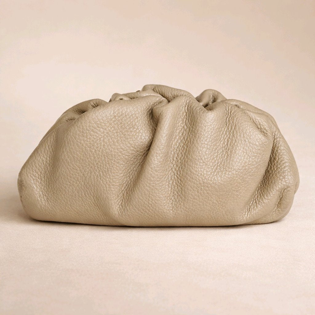 BOLSO CAPRI POUCH DE PIEL ITALIANA CON CADENA