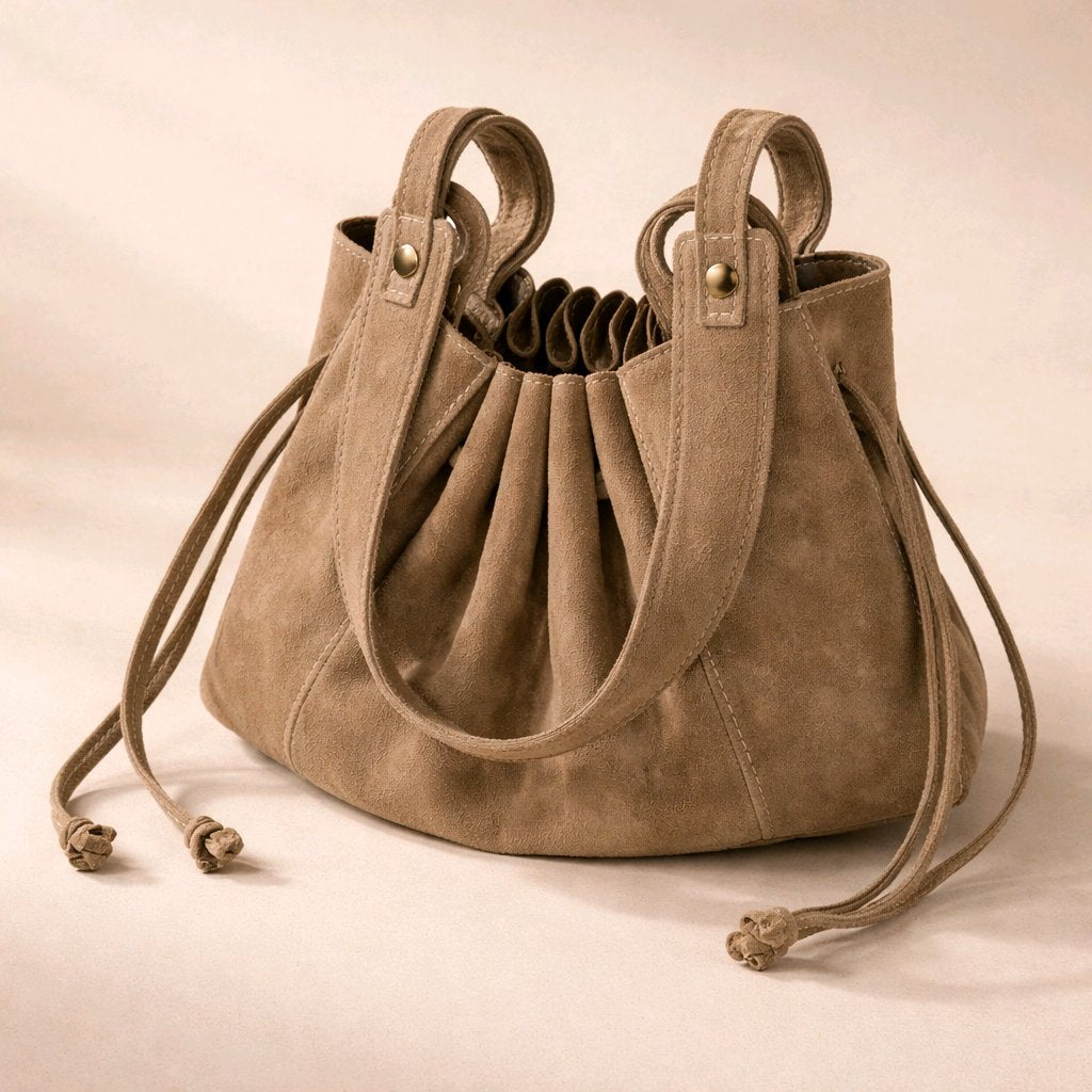 BOLSO TOSCANA SACO DE PIEL VUELTA ITALIANA CON TABLAS