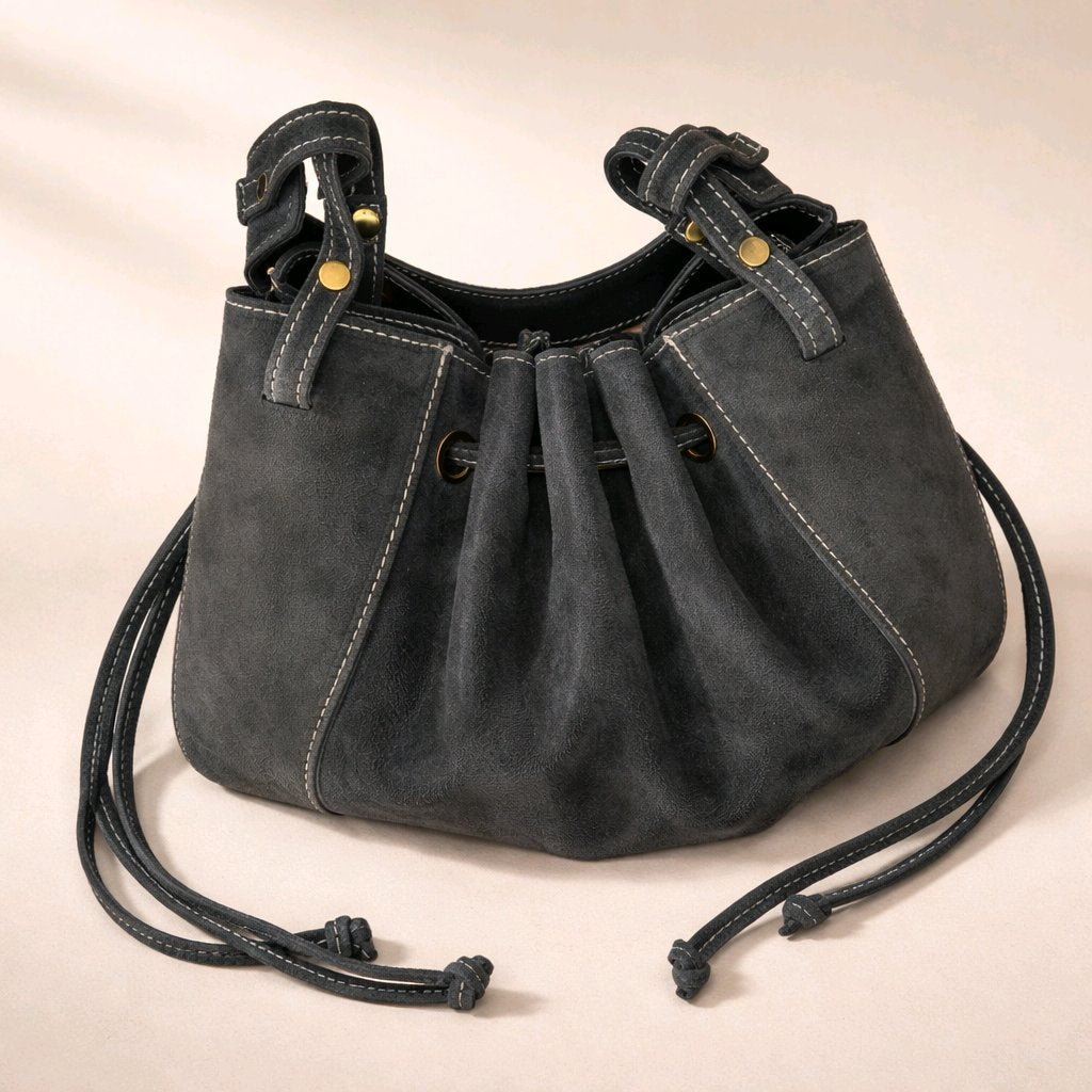 BOLSO TOSCANA SACO DE PIEL VUELTA ITALIANA CON TABLAS