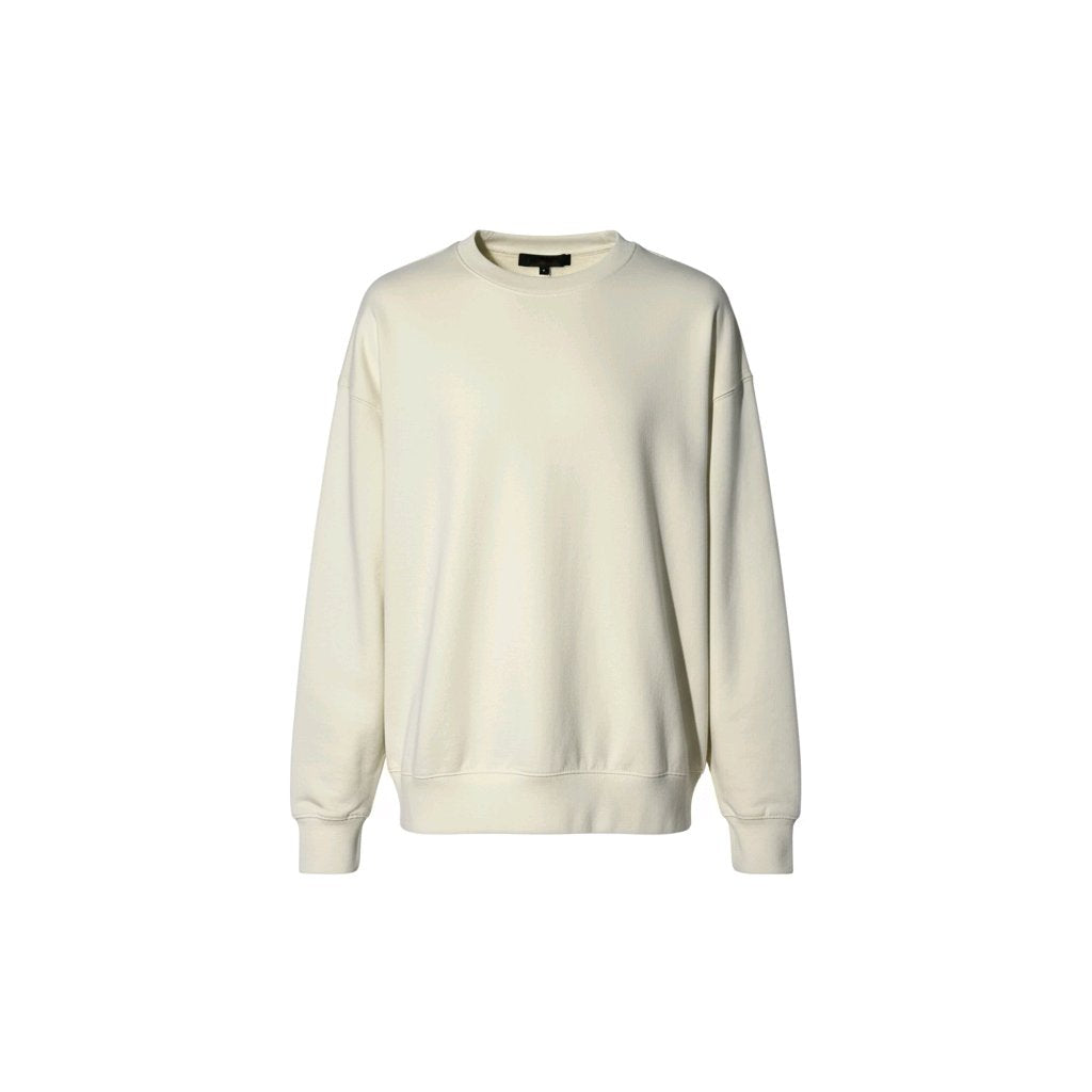 SUDADERA VEGA OVERSIZE DE ALGODÓN EN COLOR CREMA